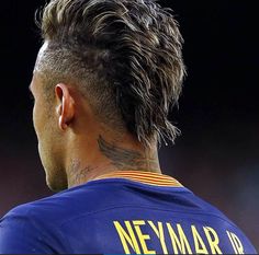 Odell Beckham Jr Hair, Fohawk Haircut Fade, Neymar Hairstyle, Hairstyle Neymar, Soccer Players Haircuts, Football Hairstyles, Neymar Jr Hairstyle, Balayage Straight