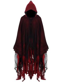 PRICES MAY VARY. Featuring the sense of mystery: designed with red fabric and black hole mesh, our cloak with hood delivers a sense of horror and mystery; It adds a layer of realism to your character portrayal, allowing you to truly embody the role you're playing Versatile usage: not only suitable for Halloween and cosplay, our red cape is proper for a range of events like Masquerade and Carnivals; It is suitable for playing characters including wizards, witches, vampires, and more Featuring the Scary Halloween Costumes For Men, Grim Reaper Halloween Costume, Scream Costume, Medieval Cloak, Zombie Vampire, Horror Halloween Costumes, Black Cloak, Scary Halloween Costumes, Halloween Masquerade