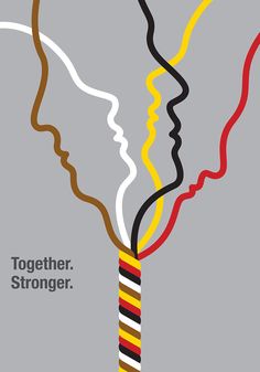 the cover of together, stronger by david wylock and michael j miller