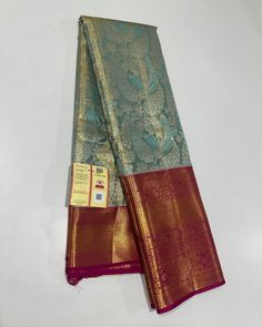 Pure handloom  tissue silk sarees😍😍

12000/-

Free shipping in India 
Silk mark certified