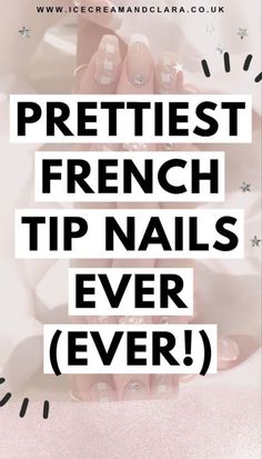 Best french tip nails ideas, quirky colourful french manicure nail art ideas, nail tips nail art ideas for short nails and long nails. Cutest French Tip Nails, Elegant French Manicure Nails, French Manicures Designs, Ideas For French Nails, French Polish Nails Classy, Cool French Manicure Ideas, Spring French Manicure Ideas, Nail Polish French Tip Ideas, French Manicure With A Twist Classy