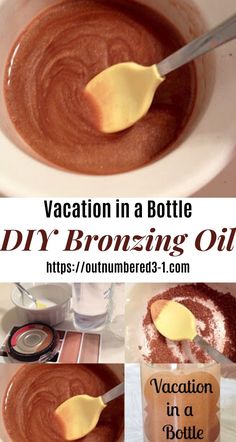 Diy Bronzer Lotion, Coconut Oil Tanning Before And After, At Home Self Tanner Diy, How To Make Bronzing Drops, Diy Bronzer Oil, Baby Oil Bronzer Diy, How To Make Tanning Oil Homemade, Diy Bronzing Oil