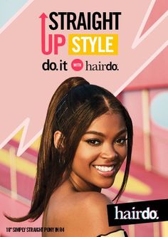 Change your hair as quickly as you change your mind with bold and beautiful styles and colors by Hairdo. Click link to shop now! #wig #wigs #hairdo #hairdowigs #toppers #extentions #hairextentions Updo Wigs, Ponytail Hairdo, Hairstyles Wig, Ponytail Wigs, Ponytail Wig, Hair Extentions