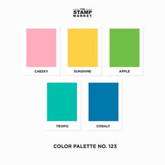 the color palette for stamp market