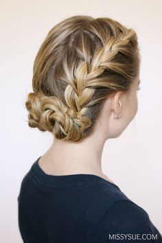 3 Sporty Hairstyles Double French Braid, Everyday Ponytail, Braid Buns, Southern Hair, French Braid Buns, Double French Braids, Girly Hairstyles, Low Buns, Low Bun Hairstyles