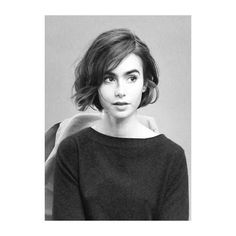 Bob 2023, Kort Bob, Modern Haircuts, Short Wavy Hair, Very Short Hair, Lily Collins, Hair Envy, Shoulder Length Hair