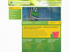 the website for waste management company