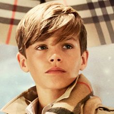 Could He Be Any Cuter? Romeo Beckham Stars in Burberry's Holiday Campaign  #InStyle 2014 Instagram, Under An Umbrella, Romeo Beckham, Kids Cuts, Boy Cuts, Kids Hair Cuts, Video Advertising