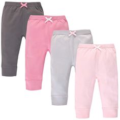 PRICES MAY VARY. Set includes coordinated organic cotton pants Set includes stripes and solid colors for easy outfits Made with super soft cotton for maximum comfort on on baby's skin Machine washable Affordable, high quality set Fit type: Relaxed Nature Baby, Organic Baby Clothes, Baby And Toddler, Girls Wardrobe, Natural Baby, Kids Outfits Girls, Organic Cotton Fabric, Kids Pants