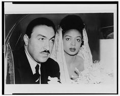 black and white photograph of a bride and groom