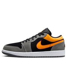 Air Jordan 1 Low SE 'Black Graphite Vivid Orange' FN7308-008 Air Jordan Travis Scott, Jordan Travis Scott, Latest Jordans, Jordan Model, Jordan 2, Jordan 5, Air Jordan 1 Low, Jordan 1 Low, Jordan 3