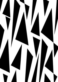 an abstract black and white background with triangles