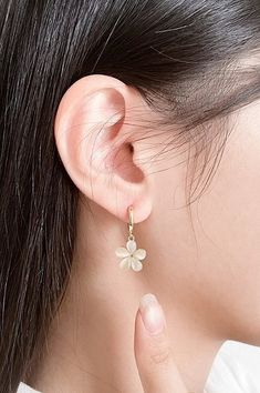 Accessories Aesthetic Earrings, Korean Jewellery, Korean Jwellery, Cute Earrings Aesthetic, Anting Korean Style, Korean Earrings Aesthetic, Earring Korean