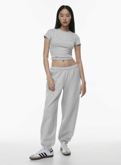 COZY FLEECE MEGA LO-RISE SWEATPANT Fleece Sweatpants Outfit, Tna Sweatpants Outfit, Best Sweatpants Women, Aritzia Cargo Sweatpants, Aritzia Sweatpants Outfit, T Shirt And Sweatpants, Tna Sweatpants, Sweatpant Outfits, Aritzia Sweatpants