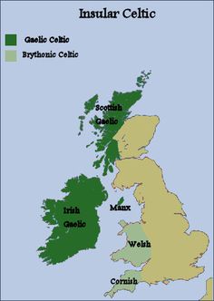 a map showing the location of ireland and other countries in which it is located, as well as its major cities