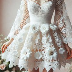 Crochet Prom Dresses, Diy Crochet Shoes, Short Bride Dresses, Fashion Corner, Modest Dresses Casual, Elegant Dresses Classy, Trendy Fashion Tops