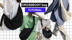 the cross body bag is designed to look like it's hanging on a clothes line