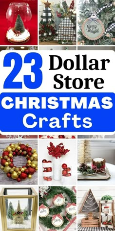 Dollar Store Christmas Crafts are a great way to save money and still have fun during the holiday season. If you’re looking for a DIY Christmas project for holiday decorations, look no further than these affordable dollar store Christmas crafts. From Christmas centerpieces to Christmas wreaths and Christmas tree decorations. you will find everything you need to add a personal touch to your Christmas decor. Christmas Crafts 2023, Dollar Tree Christmas Crafts, Stocking Filler Ideas, Homemade Christmas Presents, Creative Christmas Crafts, Dollar Store Christmas Crafts, Holidays Crafts, Centerpiece Christmas, Christmas Crafts To Sell