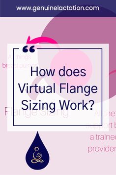 a poster with the words how does virtual flane sizing work?