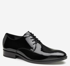 Gavney Plain Toe Wing Tip Shoes Men, Black Patent Shoes, Black Oxfords, Patent Shoes, Johnston Murphy, Sneaker Brands, Athletic Sneakers, Rubber Heels, Dillard's