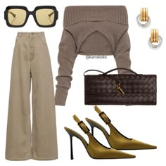 Office Baddie, Date Night Fashion, Classy Casual, Neutral Fashion, Casual Fall Outfits, Winter Fashion Outfits, Retro Outfits