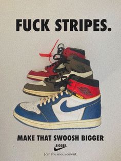 an advertisement for the nike air jordans