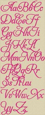 the letters and numbers are drawn in pink ink