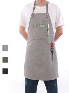 PRICES MAY VARY. ✦PROFESSIONAL STYLE – Tobyan Canvas Apron is perfect for you who doesn’t like ties or bows fitting most bodies and activities, offering you great comfort, durability and functionality. This work apron has clean design, large pocket on the front is perfect for put accessories that you need. ✦DURABLE QUALITY--This Work Apron is made with durable heavy-duty, yet soft 16 oz cotton canvas reinforced stitching, breathable straps to avoid allergies and guarantee your comfort, and durab Tool Apron, Canvas Apron, Work Apron, Work Aprons, Professional Style, Bib Apron, Quick Release Buckle, Professional Fashion, Clean Design