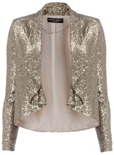 Silver sequin jacket Gold Sequin Jacket, Rose Gold Sequin Dress, Rose Gold Dress, Gold Jacket, Gold Sequin Dress, Rose Gold Sequin, Sequin Jacket, Night Out Dress