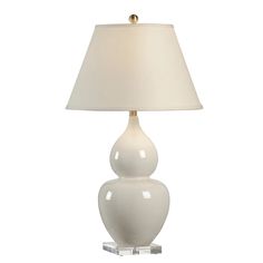 Cream Fulton Vase Lamp - Table Lamps -  The Well Appointed House Vase Lamp, Chelsea House, Glaze Ceramics, Crackle Glaze, Body On, Accent Lamp, Classic Beauty