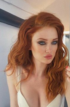 Ginger Makeup, Red Hair Makeup, Red Hair Green Eyes, Red Hair Blue Eyes, Redhead Makeup, Hair Color Orange