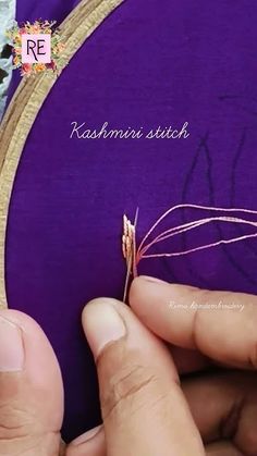 Kashmiri Embroidery, Embroidery Ideas, Stitch Embroidery, Thanks For Watching, Embroidery Stitches, Needlepoint, Jewelry Crafts, Hand Embroidery, Don't Forget