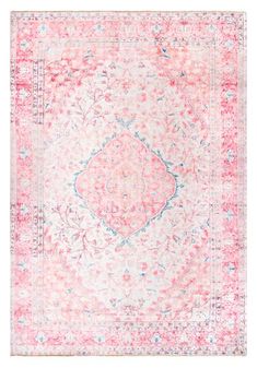 Old Villa Floral Medallion Flatweave Rug Flatweave Area Rug, Dorm Room Inspiration, Vintage Medallion, College Room, Synthetic Rugs, Inspire Me Home Decor, Preppy Room, Pink Area Rug, Rugs Usa