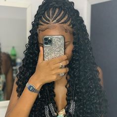 Ponitalli Hairstyle Black Women, Spanish Hairstyles, Weave Ponytail Hairstyles, Big Box Braids Hairstyles, Goddess Braids Hairstyles