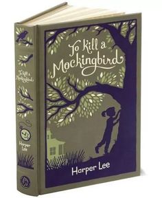 a book with the title to kill a mockingbird written on it's cover