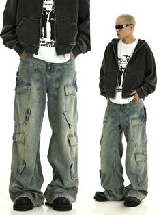 fb-feed Cargo Denim Pants, Jeans Cargo, Street Culture, Suit Vest, Slim Fit Shorts, Slim Fit Pants, Cargo Jeans, Y2k Streetwear, Slim Pants