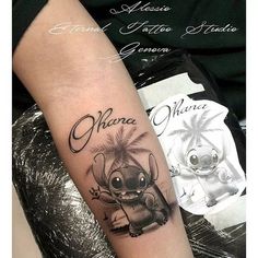 a small tattoo on the arm of a person