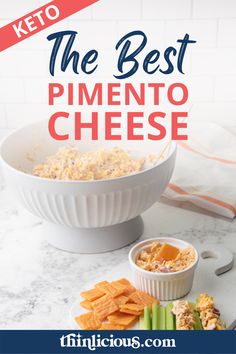 the best pimentoo cheese recipe on a white plate