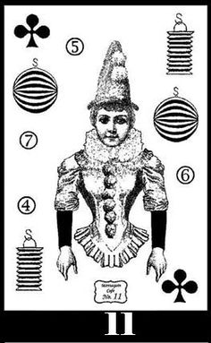 an image of a woman in costume surrounded by other symbols and objects, vintage line drawing or engraving illustration