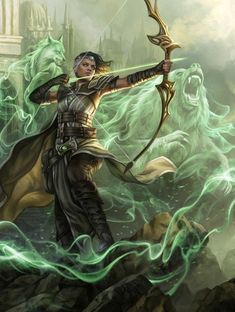 Magali Villeneuve, Spark Art, Illustration Fantasy, Mtg Art, The Wilds, The Spark, High Fantasy, Fantasy Warrior