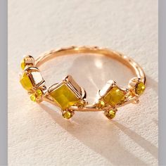 Free People Leia Ring. Size 8 Timeless Ring, Free People Jewelry, Ring Color, Diamond Shaped, Boho Clothing, Womens Jewelry Rings, Free Jewelry, Diamond Shapes, Aquamarine