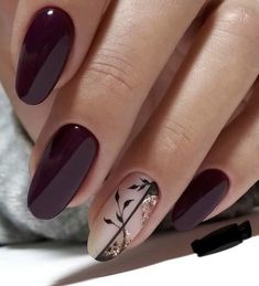 Unique Nail Art Ideas 2023 This Summer | Summer Nail Coffin Red Nail Ideas, Maroon Nail Designs, Nail Art Designs For Beginners, Fashionable Nails, Inspiration Nails, Nagellack Trends