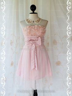 another version of the dress I have in mind Pink Princess Party, Cocktail Dress Pink, Floral Fabrics, Cocktail Night, Pink Party Dresses, Pink Homecoming Dress, Skirt Floral, Wedding Etsy