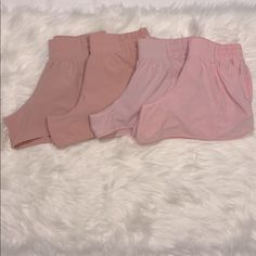 Hotty Hot Shorts - Pink Dusty Pink Sz 4 4" Dusty Pink Sz 6 2.5" Faint Coral Sz 8 4" Faint Coral Sz 6 4" * Soon Each Will Be Individually Posted For Sale Pink Dusty, Hotty Hot Shorts, Hot Shorts, Shorts Athletic, Athletic Shorts, Dusty Pink, Pink Color, Lululemon Athletica, Coral