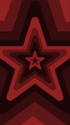 an abstract red and black background with a star