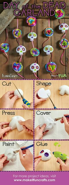 the instructions for how to make paper flowers