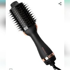 Foxy Bae Rose Gold Blow Out Brush. All-In-One Hair Dryer And Brush Combo. New In Box. Retails On Amazon For $59. Curly Hair Diffuser, Blowout Brush, Straight Wavy Hair, Mini Hair Straightener, Electric Hair Brush, Hair Dryer Diffuser, Salon Hair Dryer, Rotating Curling Iron, Professional Hair Straightener