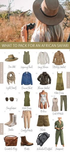 what to pack for an african safari trip