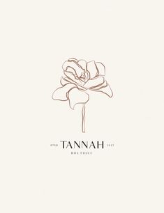 the logo for tanah boutique