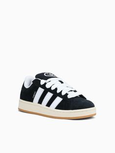 Campus 00s Black White leather Addidas Shoes Campus 00s, Addidas Shoes Campus, Campus 00s Black, Adidas Campus Shoes, Campus Shoes, Campus Adidas, Pretty Shoes Sneakers, Shoe Ideas, Popular Shoes